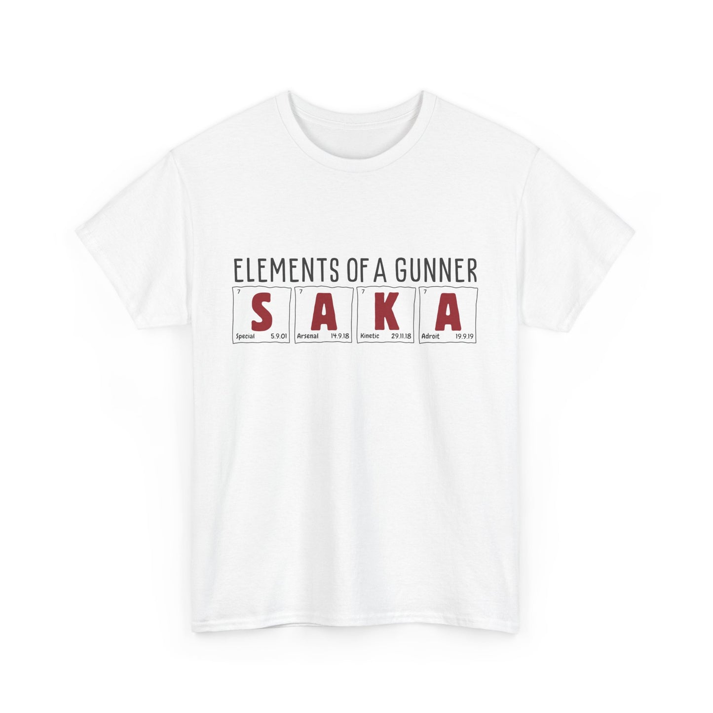 Elements of a Gunner - Bukayo Saka