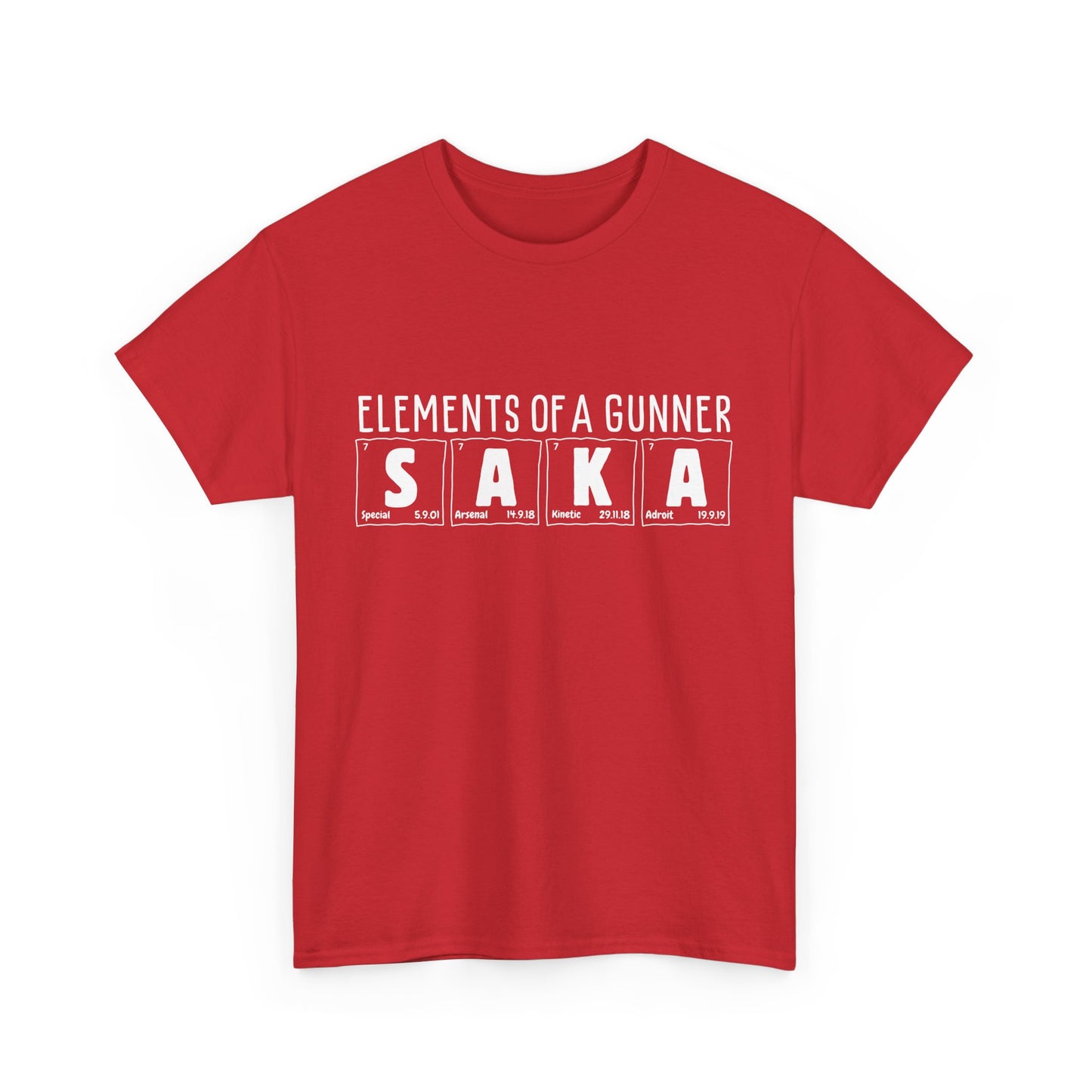 Elements of a Gunner - Bukayo Saka